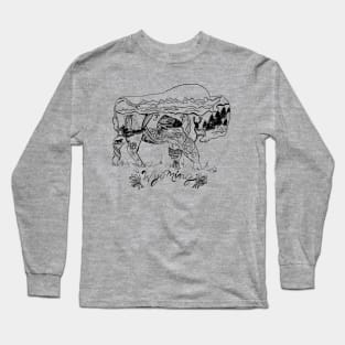 Roaming Buffalo Long Sleeve T-Shirt